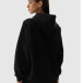 Sporta džemperis hūdijs unisex - melns