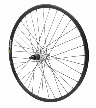 27,5 CASSETTE-DISC HUB QR BLACK DOUBLE WALL