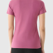 4F Sieviešu t-krekls slim gluds