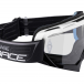 F GRIME downhill white-black, clear lens