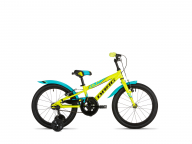  Velosipēds Drag Alpha 16 blue neon green