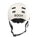Ķivere Boom Stay Safe Professional Helmet White Adjustable