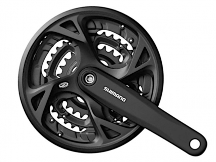 Klaņi, 9-speed Black FC-M371 44/32/22T 170mm