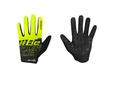 FORCE KID MTB SWIPE summer, black-fluo
