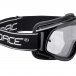 FORCE downhill black, transparent lens