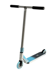 Flyby Air V2 Complete Pro Scooter Chrome/Blue