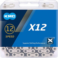 KMC X12 Silver black