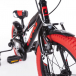  Velosipēds Drag Alpha 16 black red