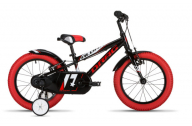  Velosipēds Drag Alpha 16 black red