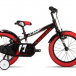  Velosipēds Drag Alpha 16 black red