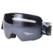 Men's mirror-coated ski goggles - black