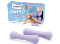 Neoprēna hanteles komplekts Spokey BONE 2x 0,5 kg