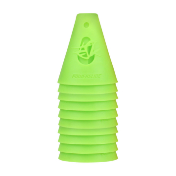 Powerslide cones Green, 10 pcs.