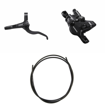 SHIMANO Hydraulic Disc Brake Kit BRMT410KTBLMT401 Right / rear Resin without fin Without adapter 1700 (black)
