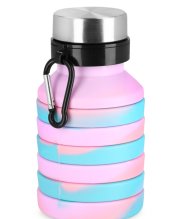 Saliekama silikona pudele 550 ml Spokey JUMP