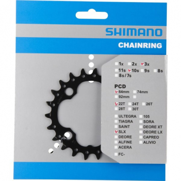 Shimano FC-M672  22T-AN  SLX