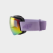 Slēpošana brilles unisex ar daudzkrāsainu pārklājumu - violetas