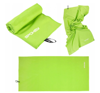 Spokey SIROCCO  ātri žūstošs dvielis 80 × 150 cm, zaļš