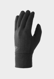 Touch Screen trikotāžas cimdi unisex - melni