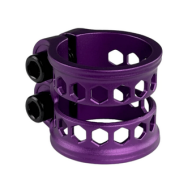 Union Honeycomb Clamp Purple