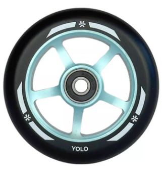 Union Yolo Pro Scooter Wheel 100mm Black/Blue
