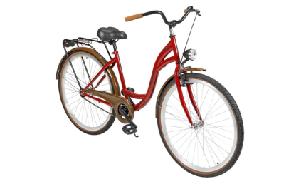 Velosipēds AZIMUT City Lux 28" 2025 bordo-brown