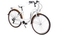 Velosipēds AZIMUT Vintage TX-7 28" 2025 white-cream matt