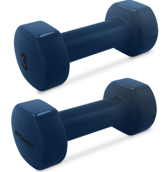 Vinila hanteles komplekts SPOKEY 2x3 kg