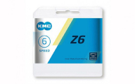 Ķēde KMC Z6 Grey 5-8 ātrumi, 114L