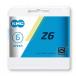 Ķēde KMC Z6 Grey 5-8 ātrumi, 114L