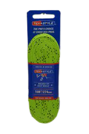 Šņores Tex Style Non Waxed Molded 1810MT Lime